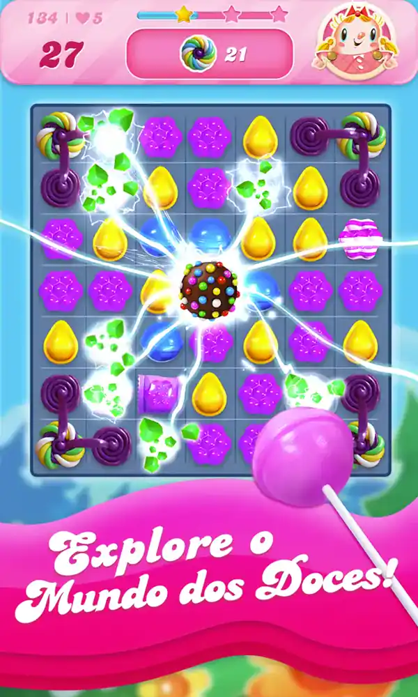 Candy Crush Saga — tela 3